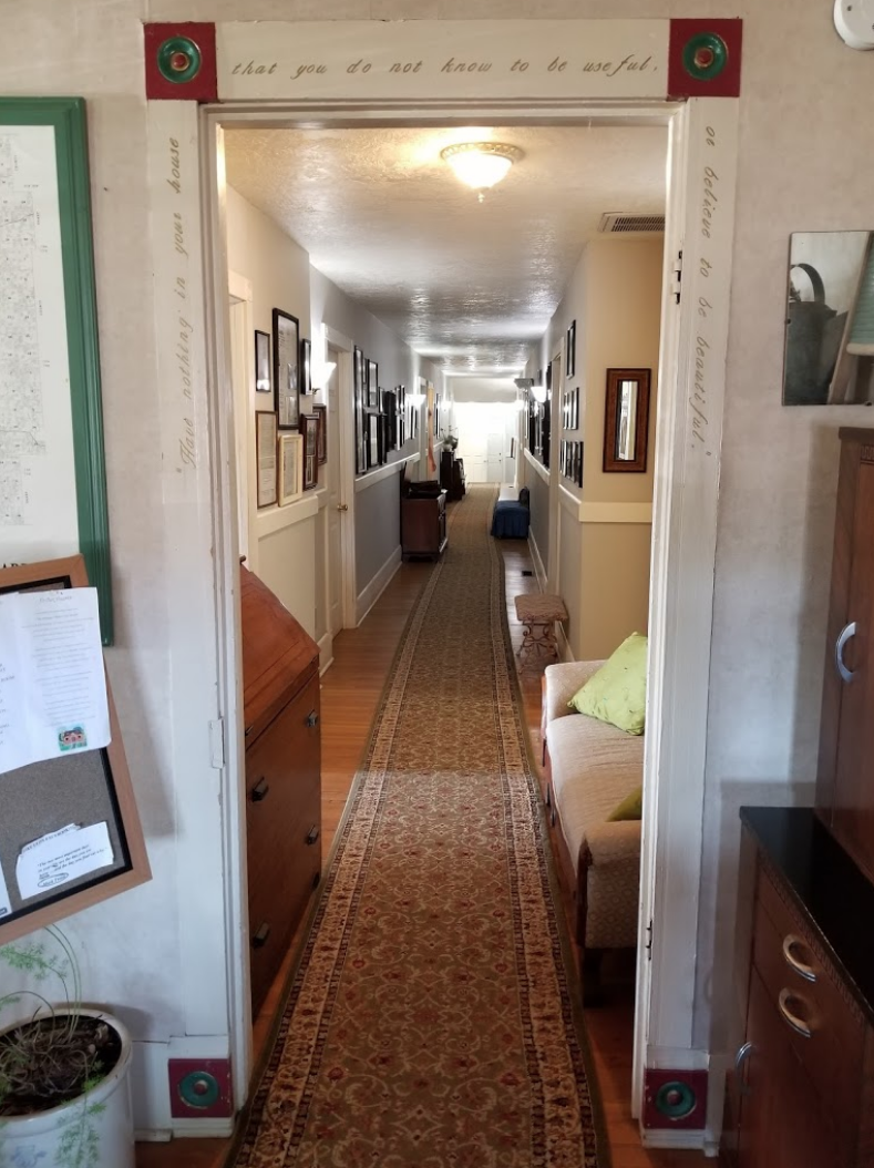 Interior detail at Ashley House